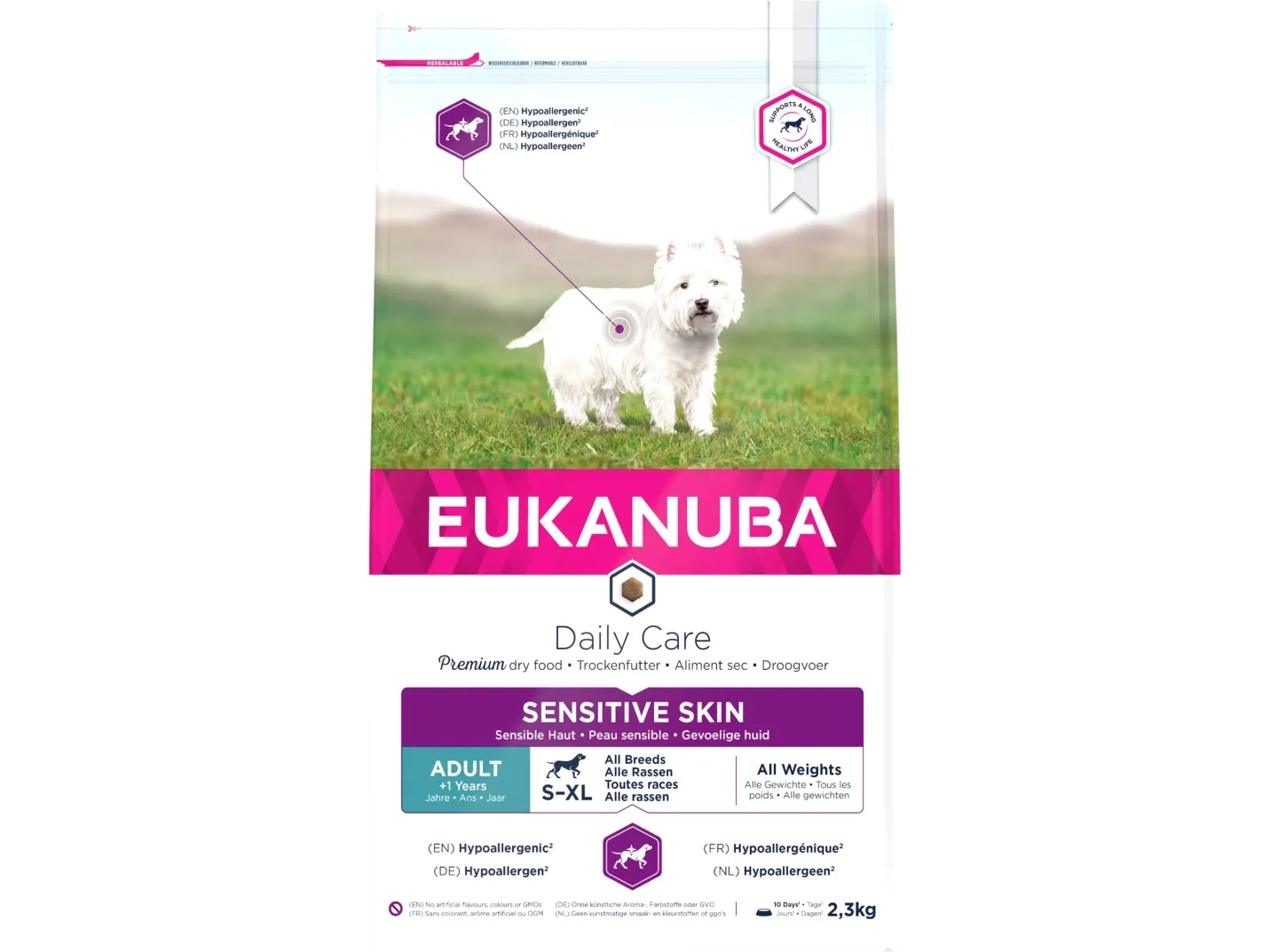 Eukanuba Euk DailyCare Sensitive Skin 2,3 kg