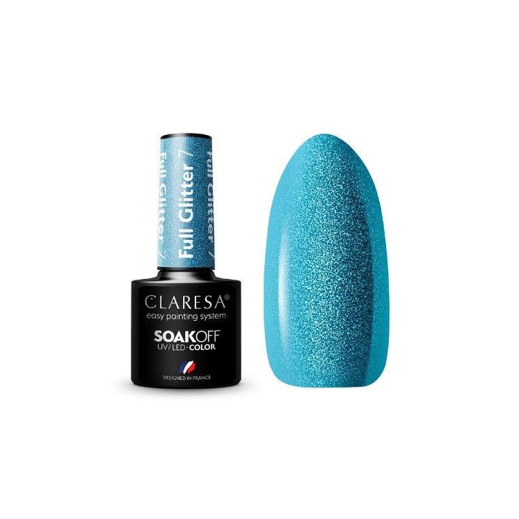 Claresa Full Glitter Hybrid Nagellack /7/ 5 g