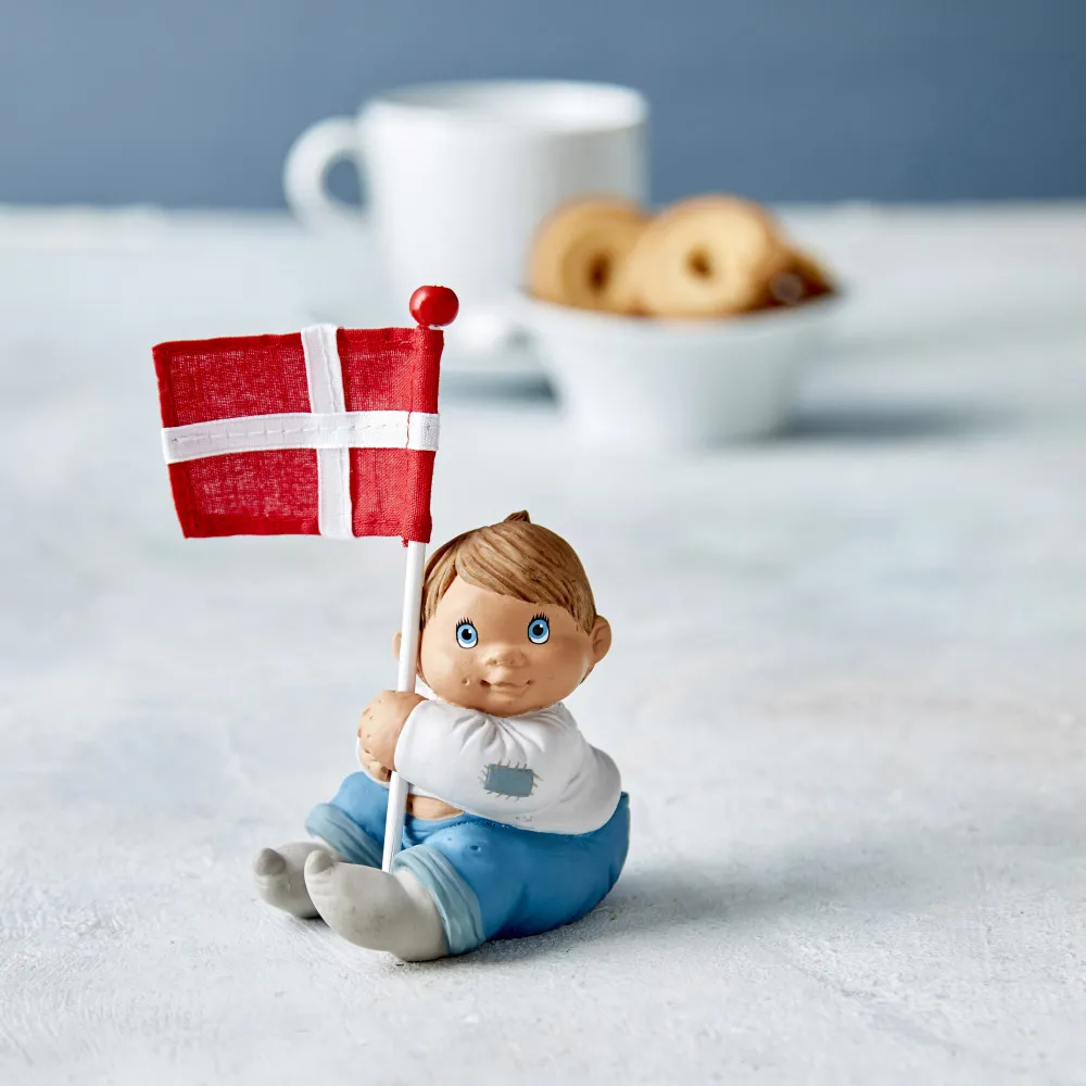 Klarborg Fødselsdagsdreng m. flag