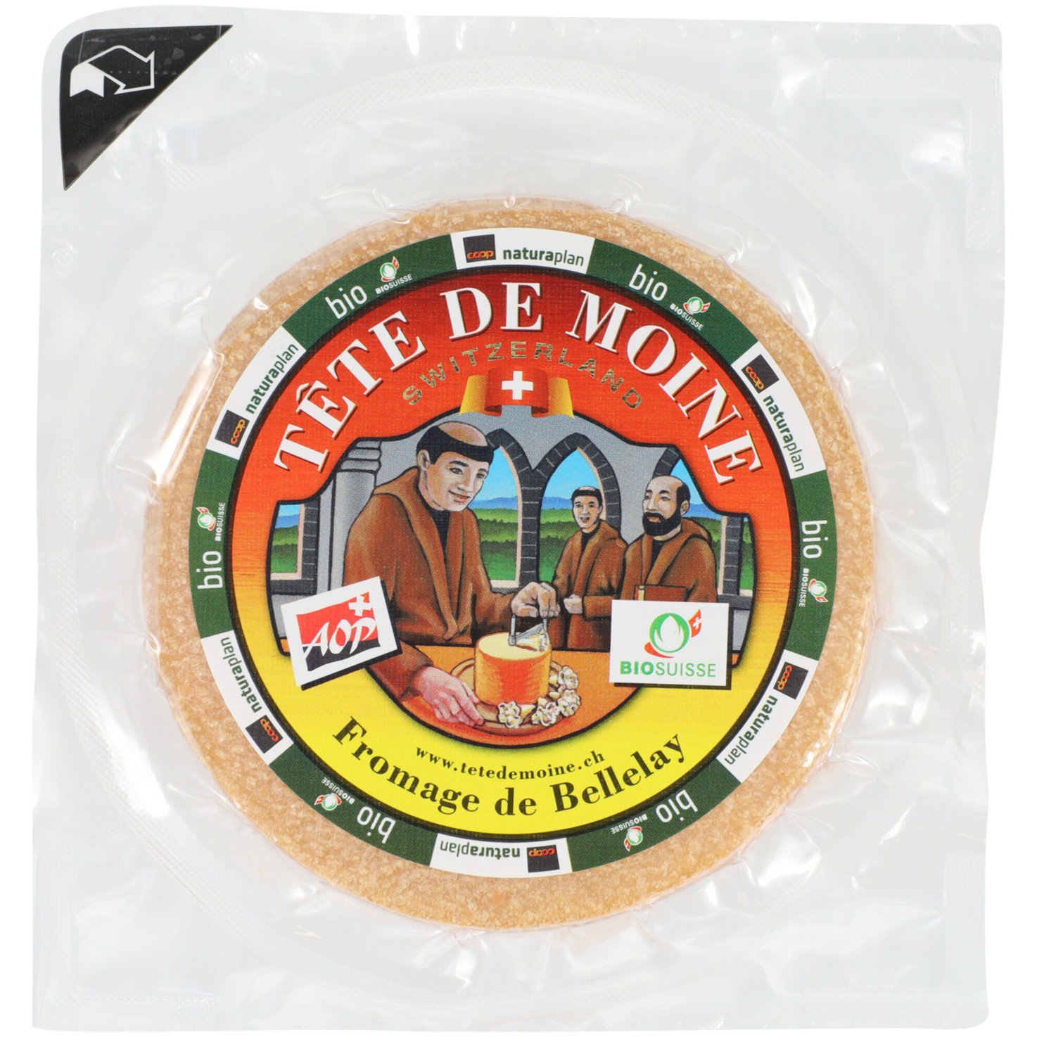Naturaplan Bio Tête de Moine AOP 1/2 Laib ca. 440g