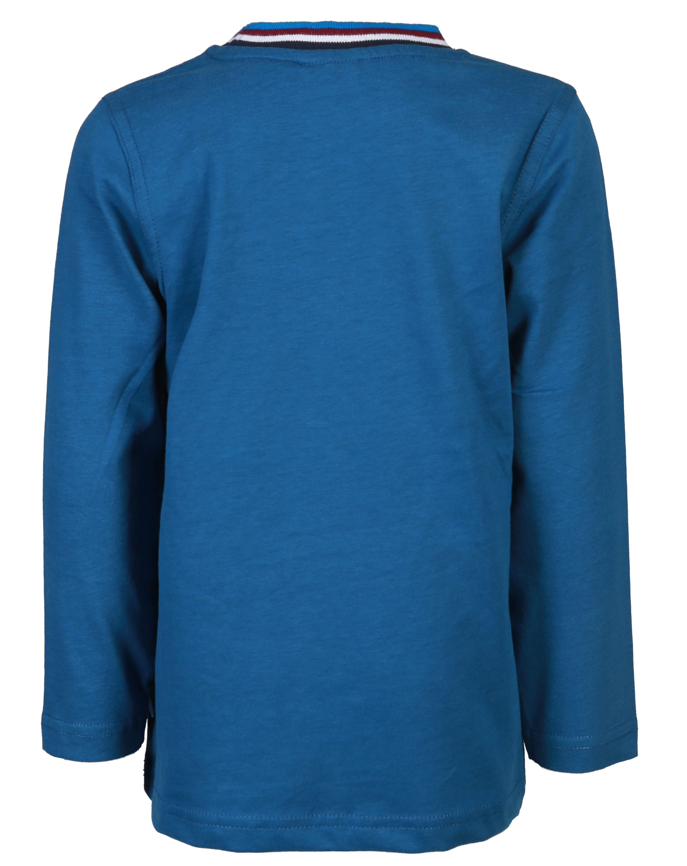 Langarmshirt DIGGER OPERATOR in vintage blue