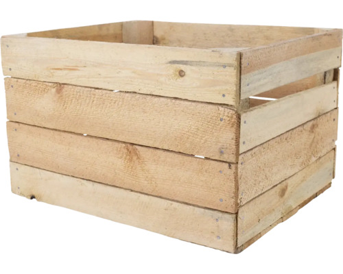 Vintage fruitkist naturel 50x40x30 cm