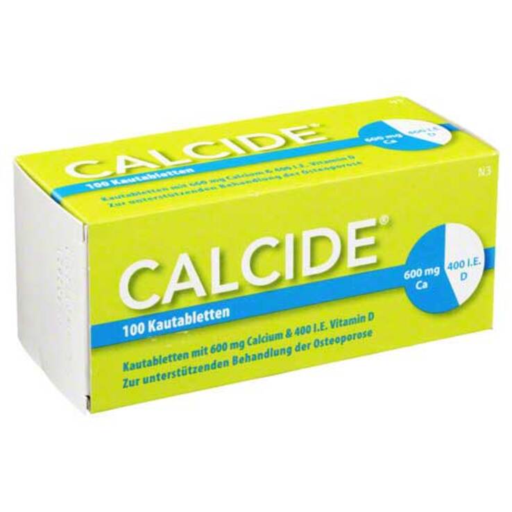 Calcide Kautabletten, 100 St