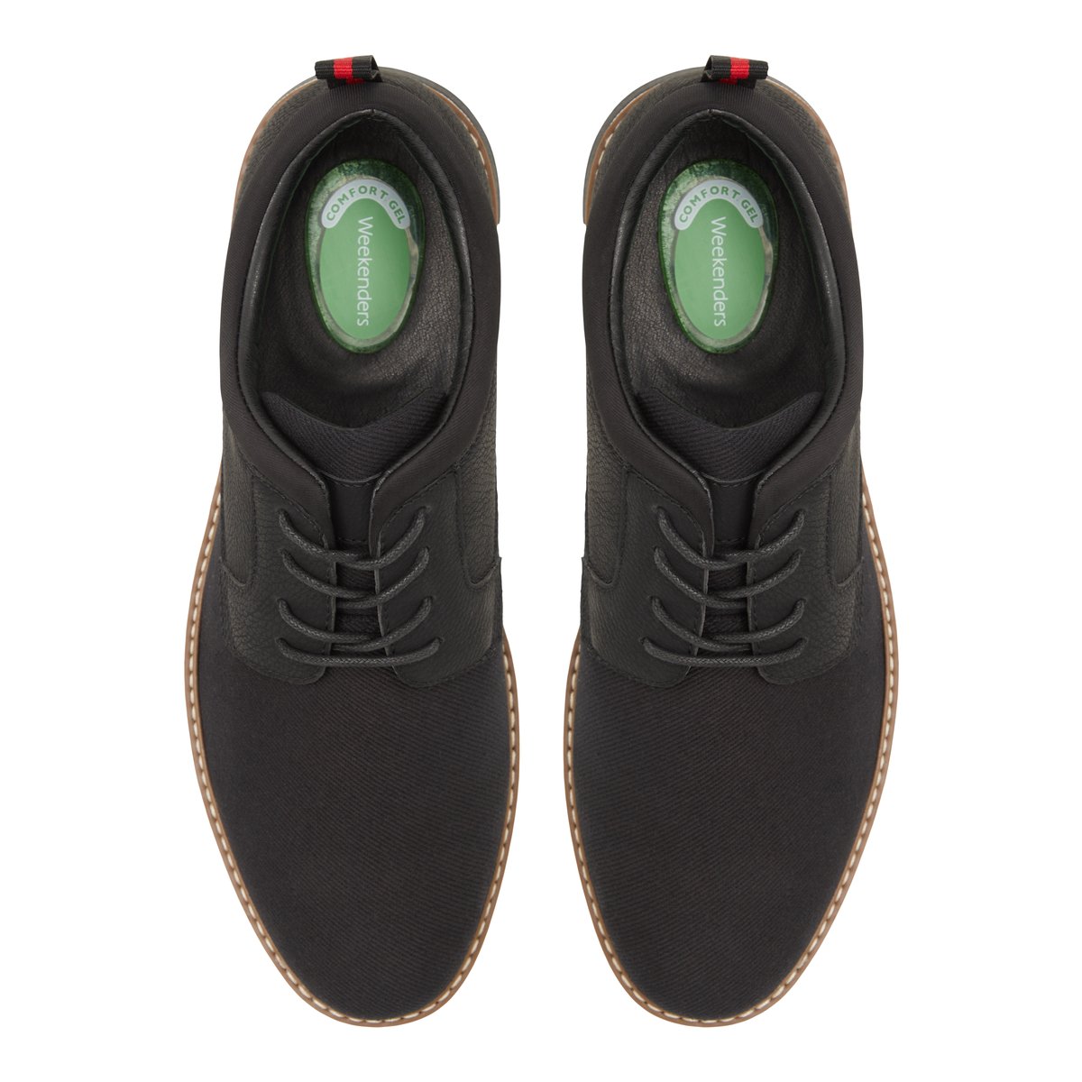 WEEKENDERS-Bronant-Baskets - Talon plat - Noir