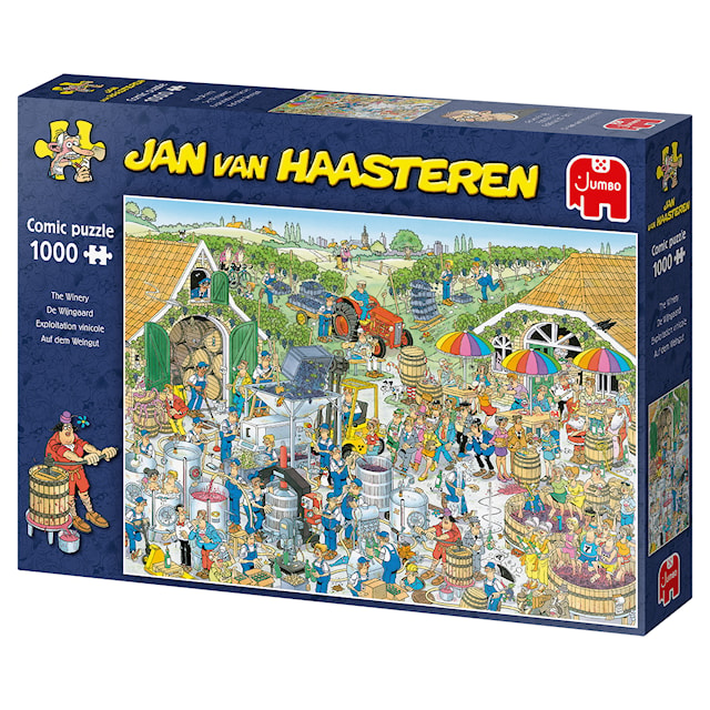Jan van Haasteren The Winery Puslespill 1000 brikker, Jumbo