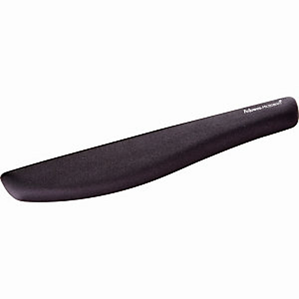 Fellowes PlushTouch - Repose-poignet pour clavier - Noir