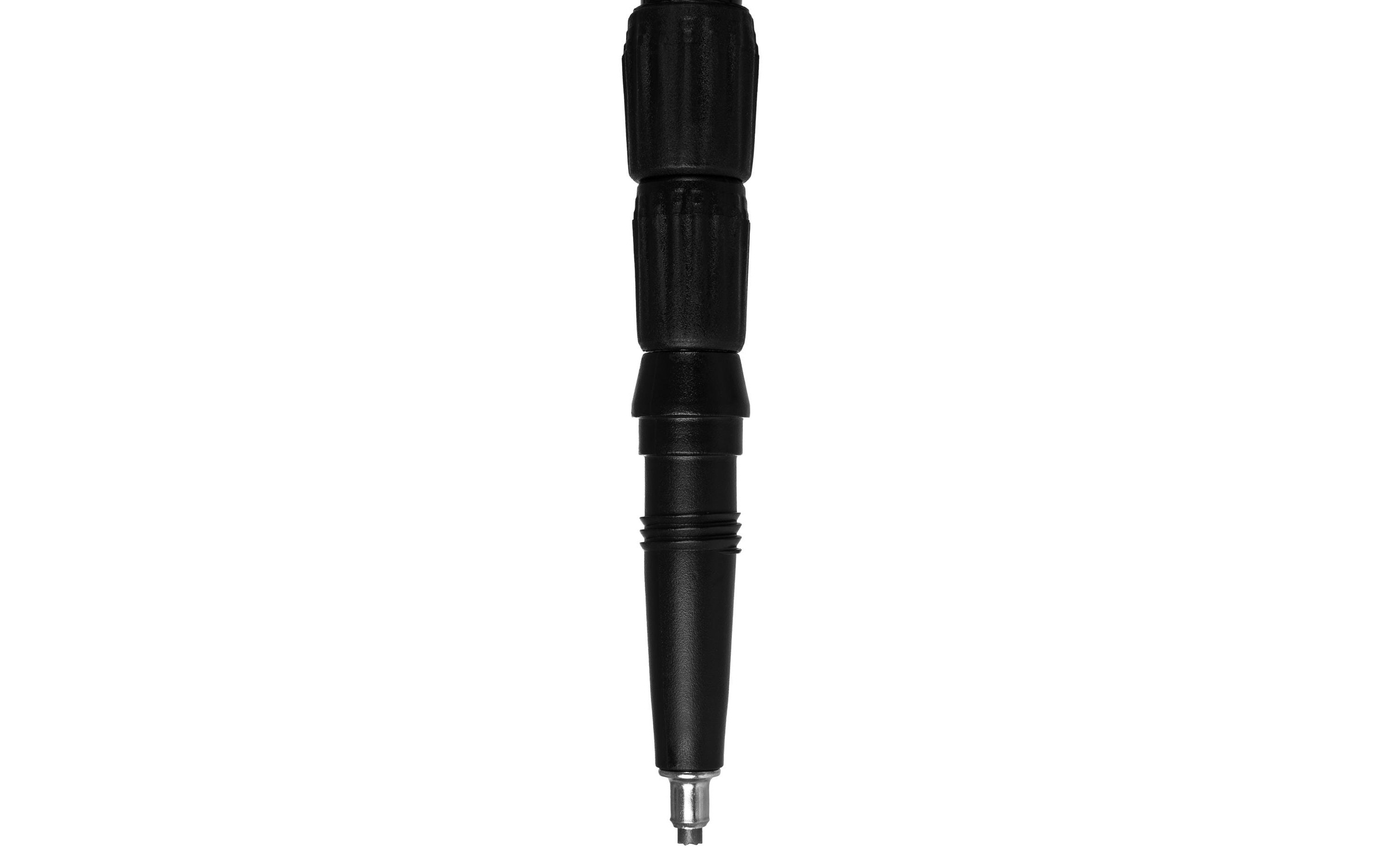 KOOR Wanderstock »Alu silber-schwarz 140cm«