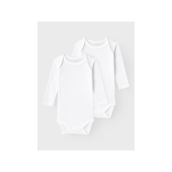 Name It Romper 2-Pack Bright White