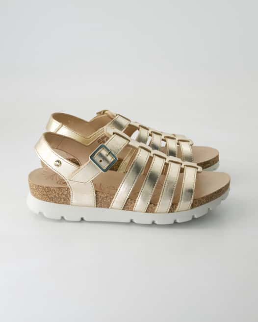 Panama Jack Sasha Shine B1 Sandalen in Gold