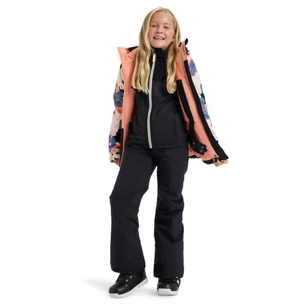 Veste de ski ROXY SILVERWINTER GIRL PINK SALT PRIMA