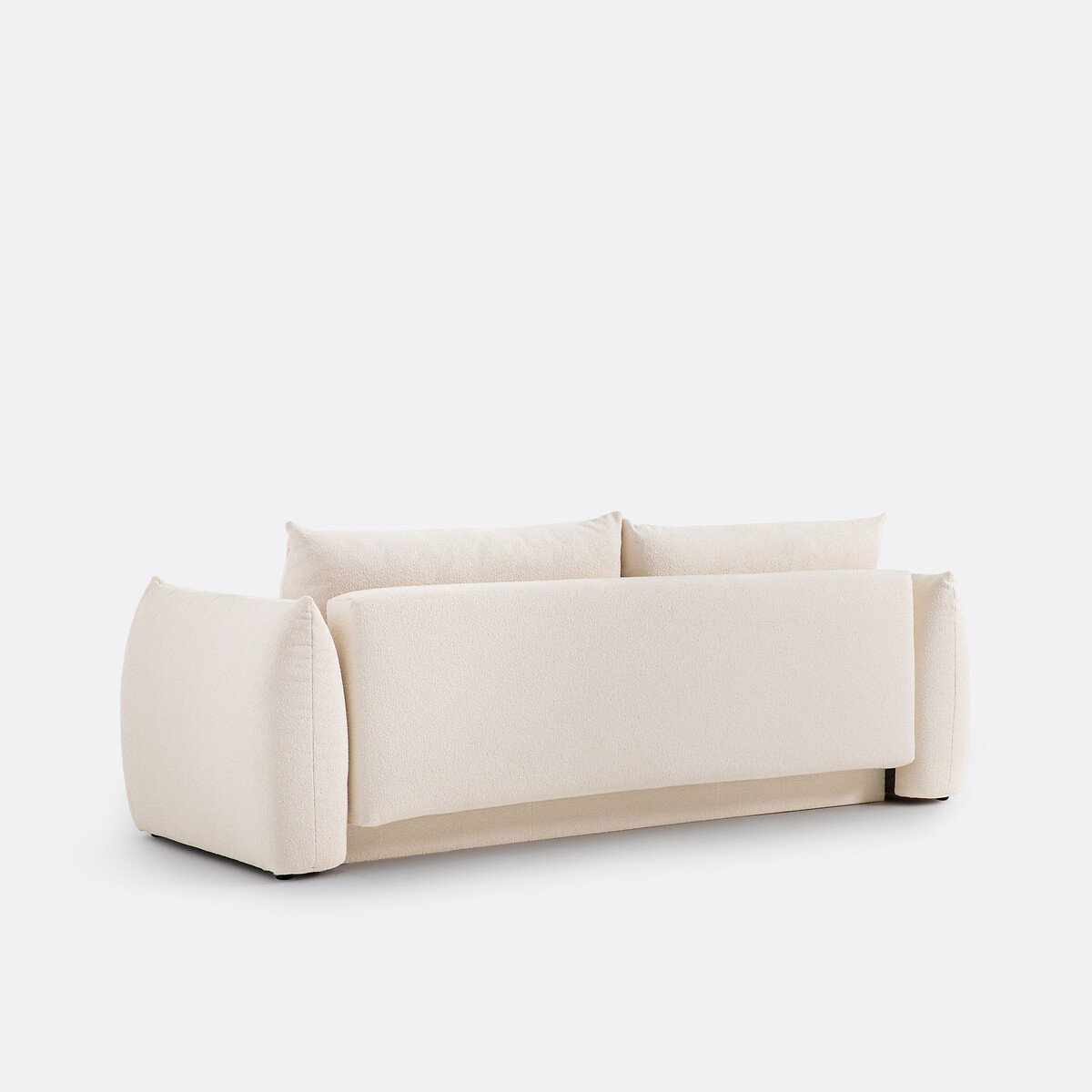 LA REDOUTE INTERIEURS<br>Sofá-cama de 3 lugares em tecido atoalhado fino, Edith