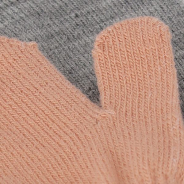 Sarlini Wanten Knit Multi Light Pink 2-Pack One size