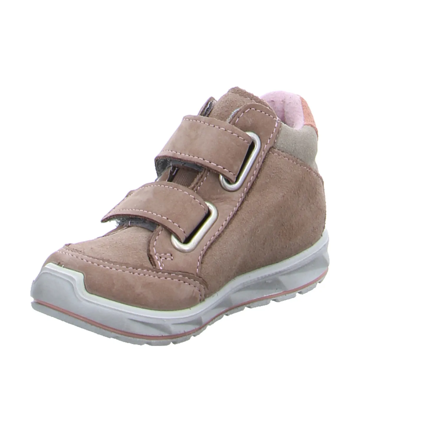 RICOSTA Lauflernschuh Taupe Leder  Mädchen Bottine