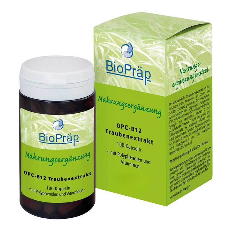 OPC B12 Traubenextrakt Kapsel, 100 St