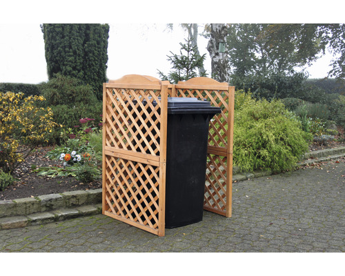 Promadino Rex-bak opbergbox voor 1 bak, 93 x 79 x 127 cm, bruin