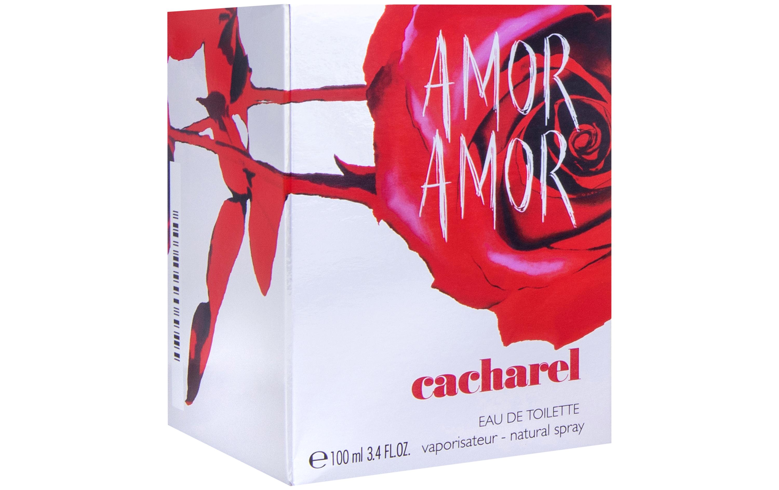 Eau de Toilette Amor Amor 100 mlDamenparfum mit verspielten fruchtigen Noten und romantischen Blütenaromen