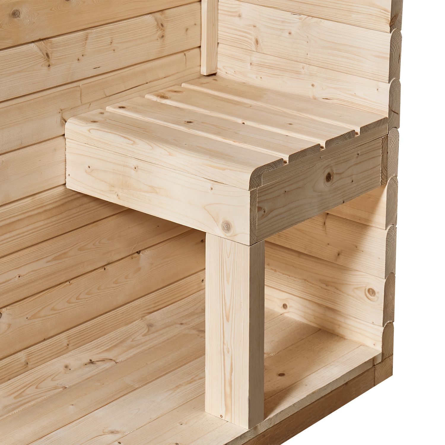 Artsauna Outdoor Sauna Varberg 320 x 180 cm mit 8 kW Ofen & Zubehör - Gartensauna mit Umkleidekabine