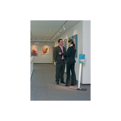 Durable Info Sign - Présentoir sur pied - support d'information A4