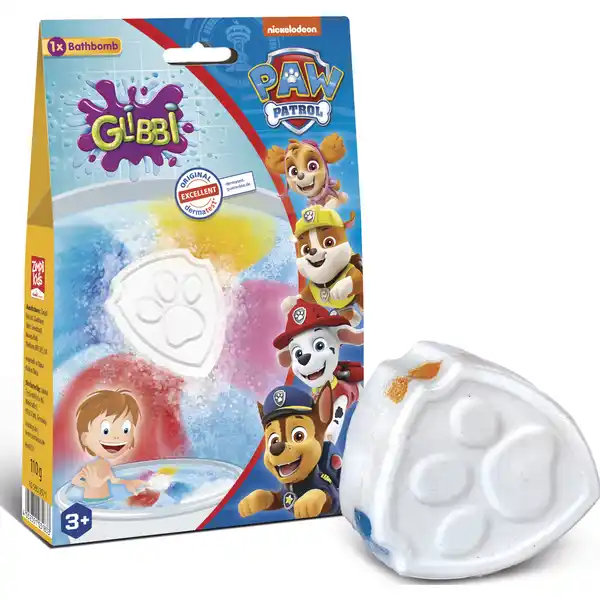 Glibbi Paw Patrol Badebombe