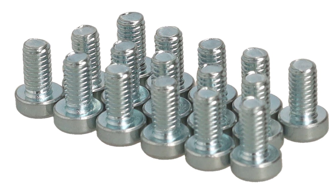 Unbraco bolte 4x8 mm - 15 stk.