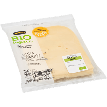 Jumbo Biologische Jonge Kaas 50+ Plakken ca. 200 g