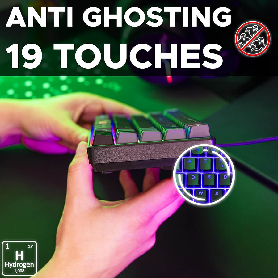 The G-Lab Keyz Hydrogen - Noir/Gris