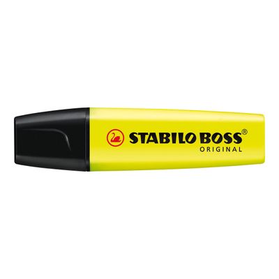 STABILO BOSS ORIGINAL - Pack de 4 surligneurs - orange, jaune, vert, rose
