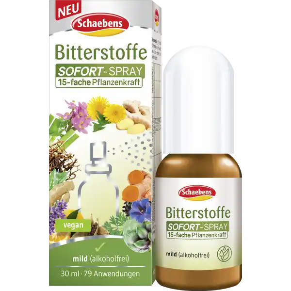 Bitterstoffe SOFORT-Spray mild
