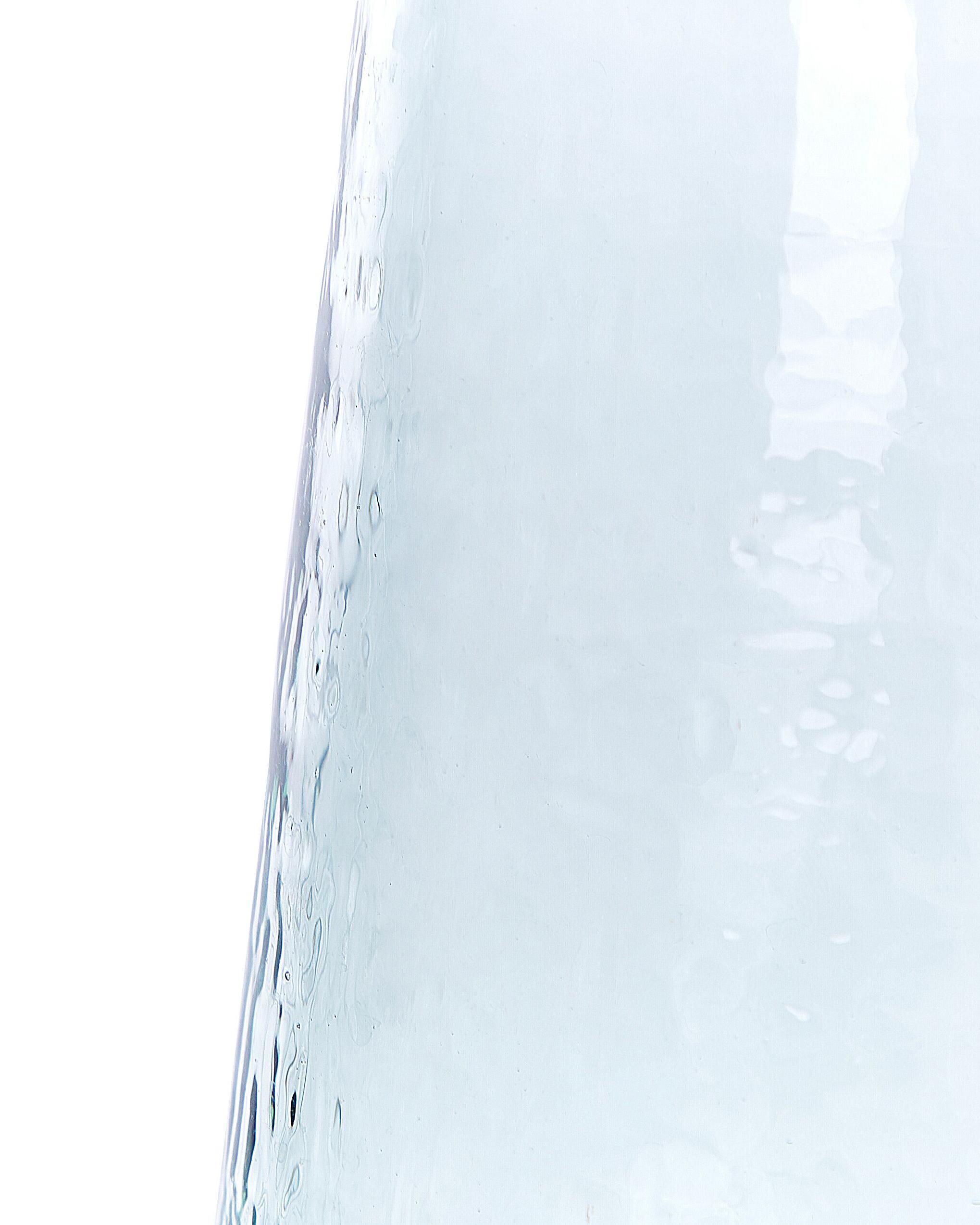 Decoratieve vaas KULCHE Glas 25/17 cm Transparant
