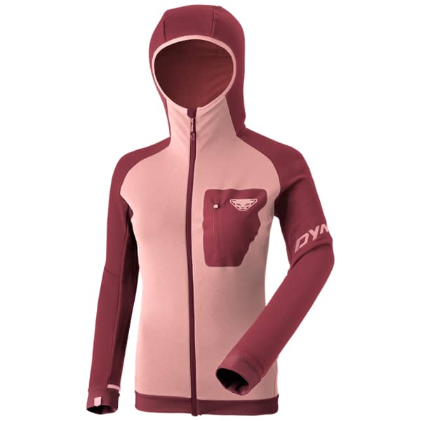 Veste polaire ski rando DYNAFIT RADICAL POLARTEC W JKT BURGUNDY