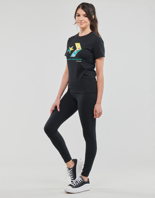 Converse - STAR CHEVRON INFILL CREW T-SHIRT - Noir