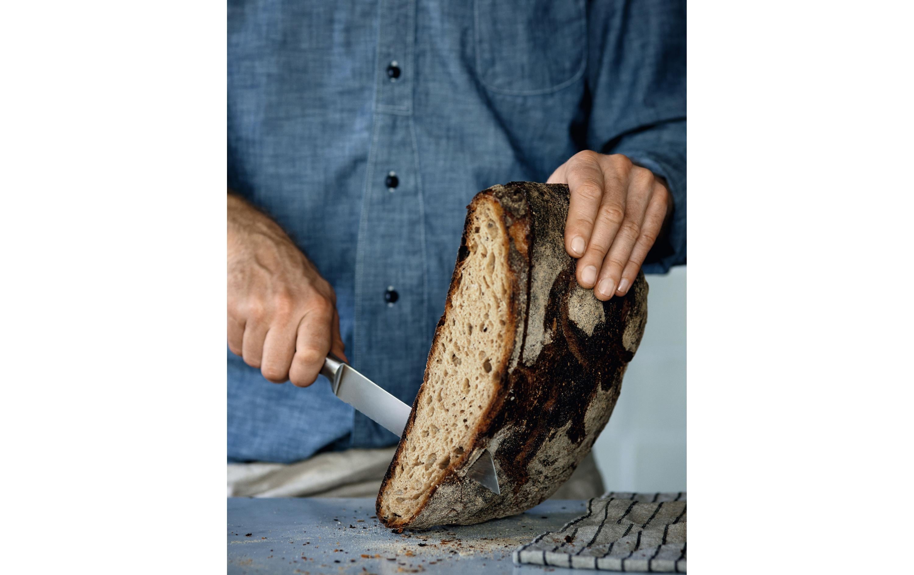 Brotmesser Grand Gourmet 32 cm, SilberBrot- und Bratenmesser