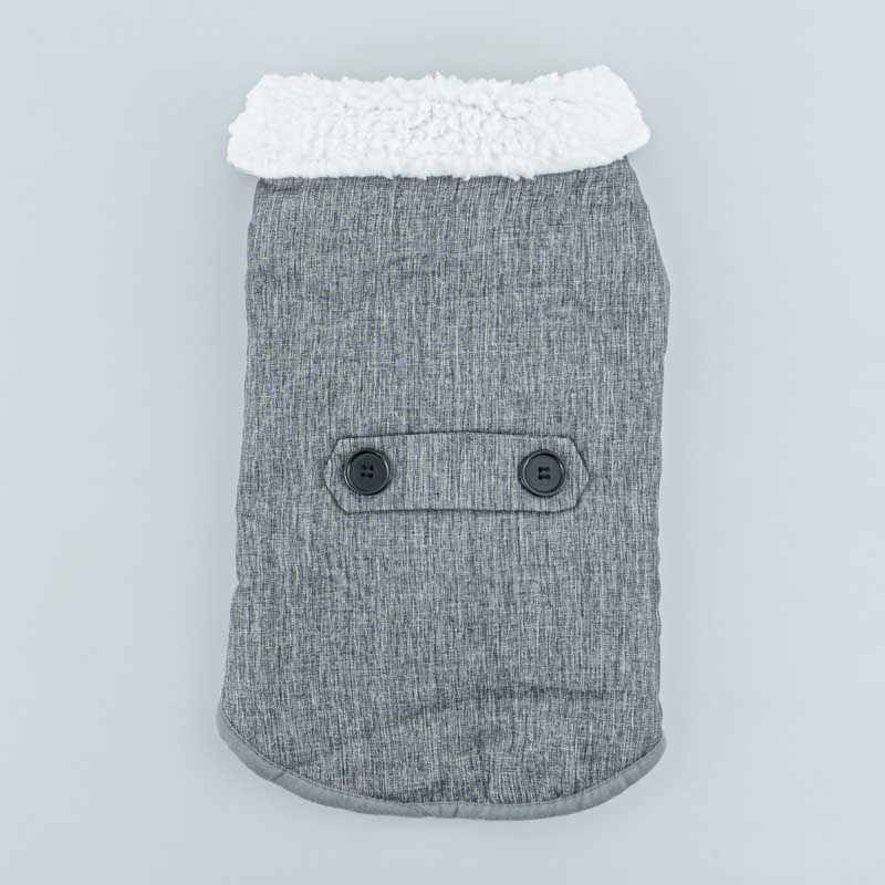 Manteau chien avec col 'Xmas'