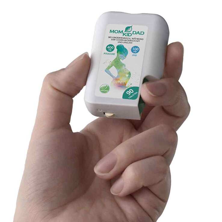 Momkiddad Tabletten in Klick-Box, 90 St