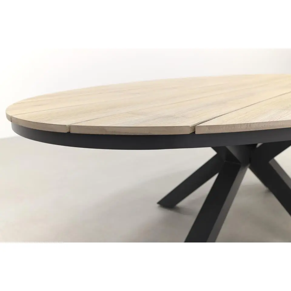Hartman Sophie Element - Xerix/GI Edison 220 tafel - ovale tuinset