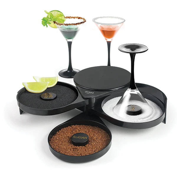 Sucreur saleur bords de verres à cocktail Lacor