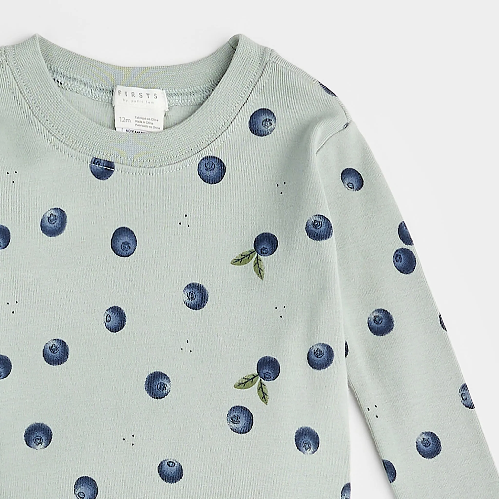 Firsts par Petit Lem Pyjama 2 Pièces Bleuet 12-24mois