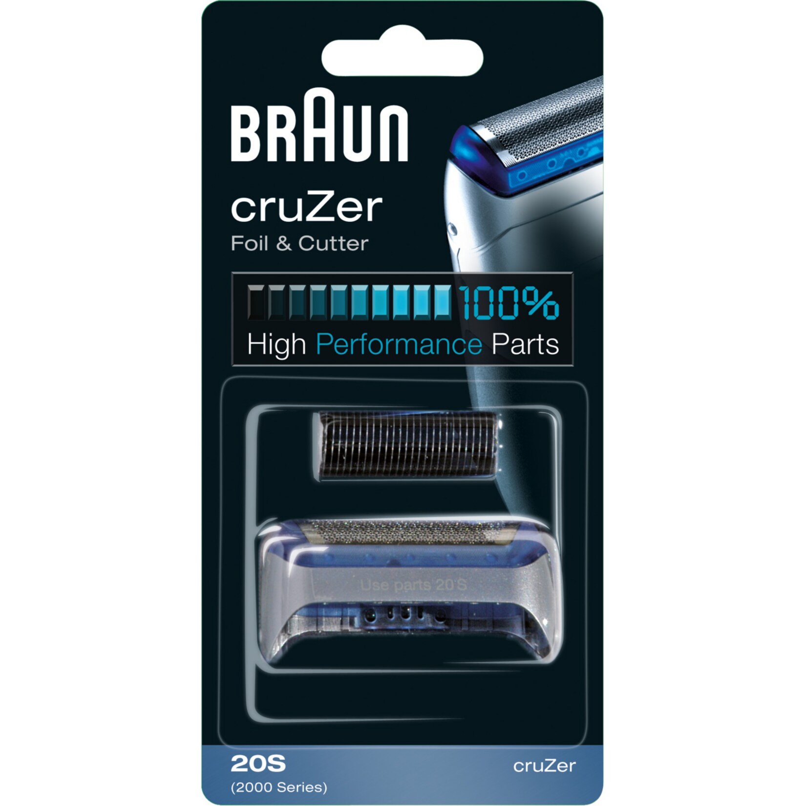 Braun Scherkopf Ersatzscherkopf Kombipack 20S