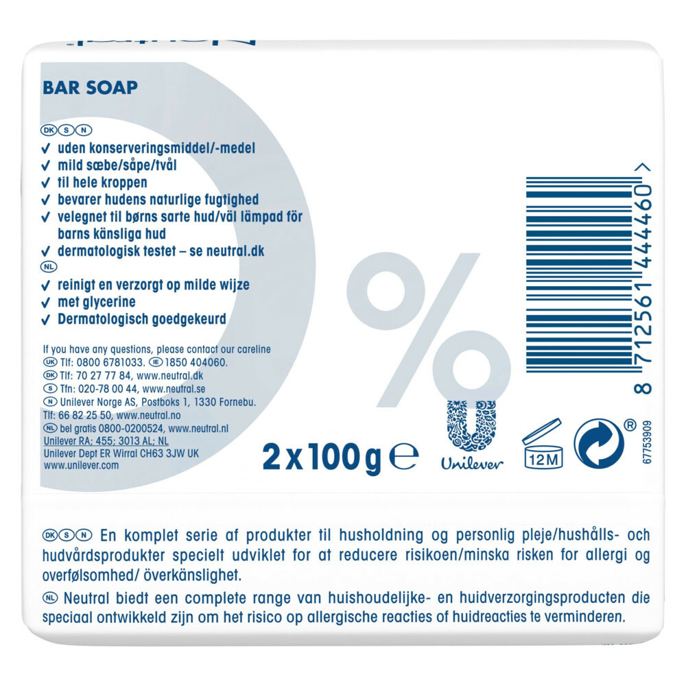 Neutral Zeeptablet 2 x 100 gr