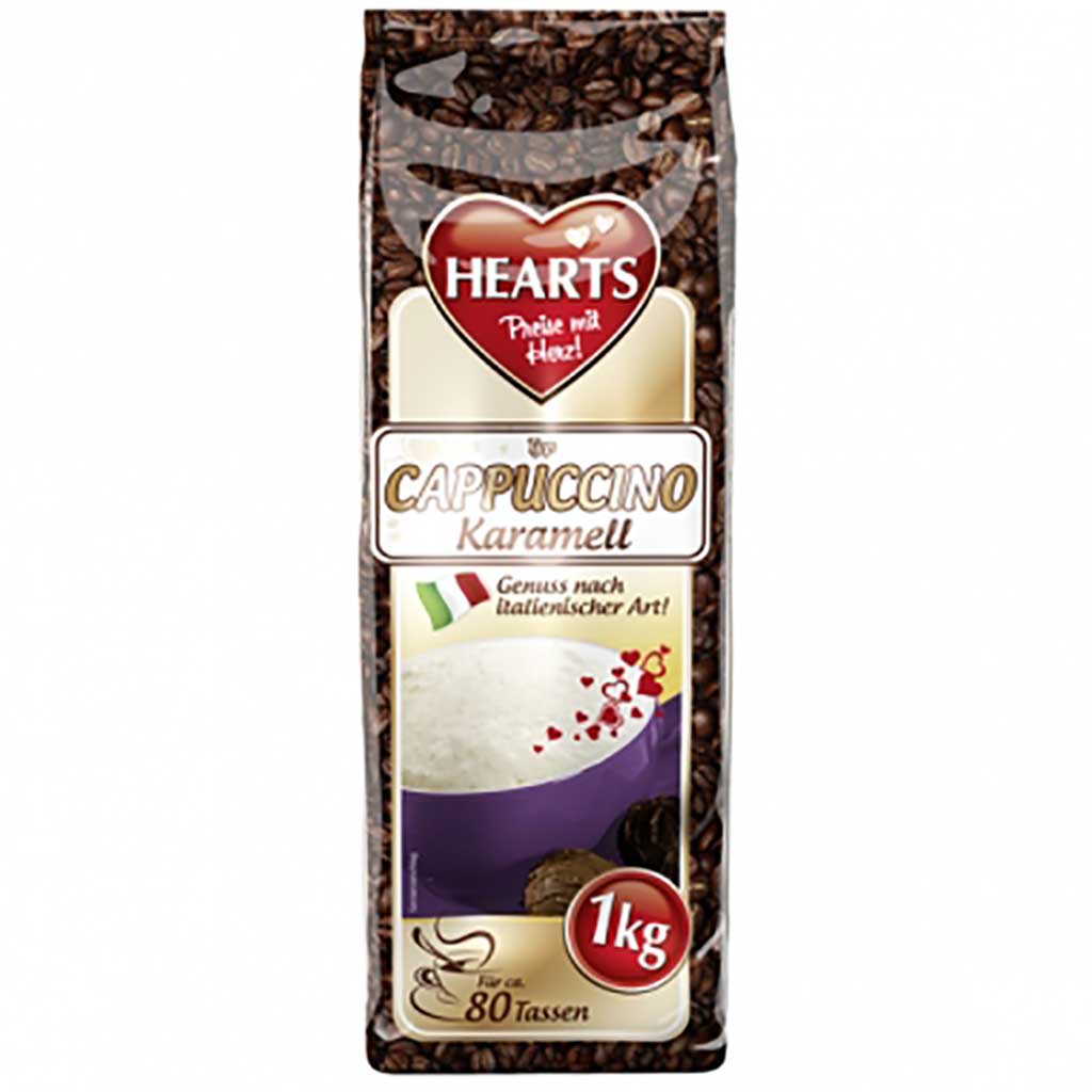 Hearts Cappuccino Typ Karamell 1000g MHD:24.6.26