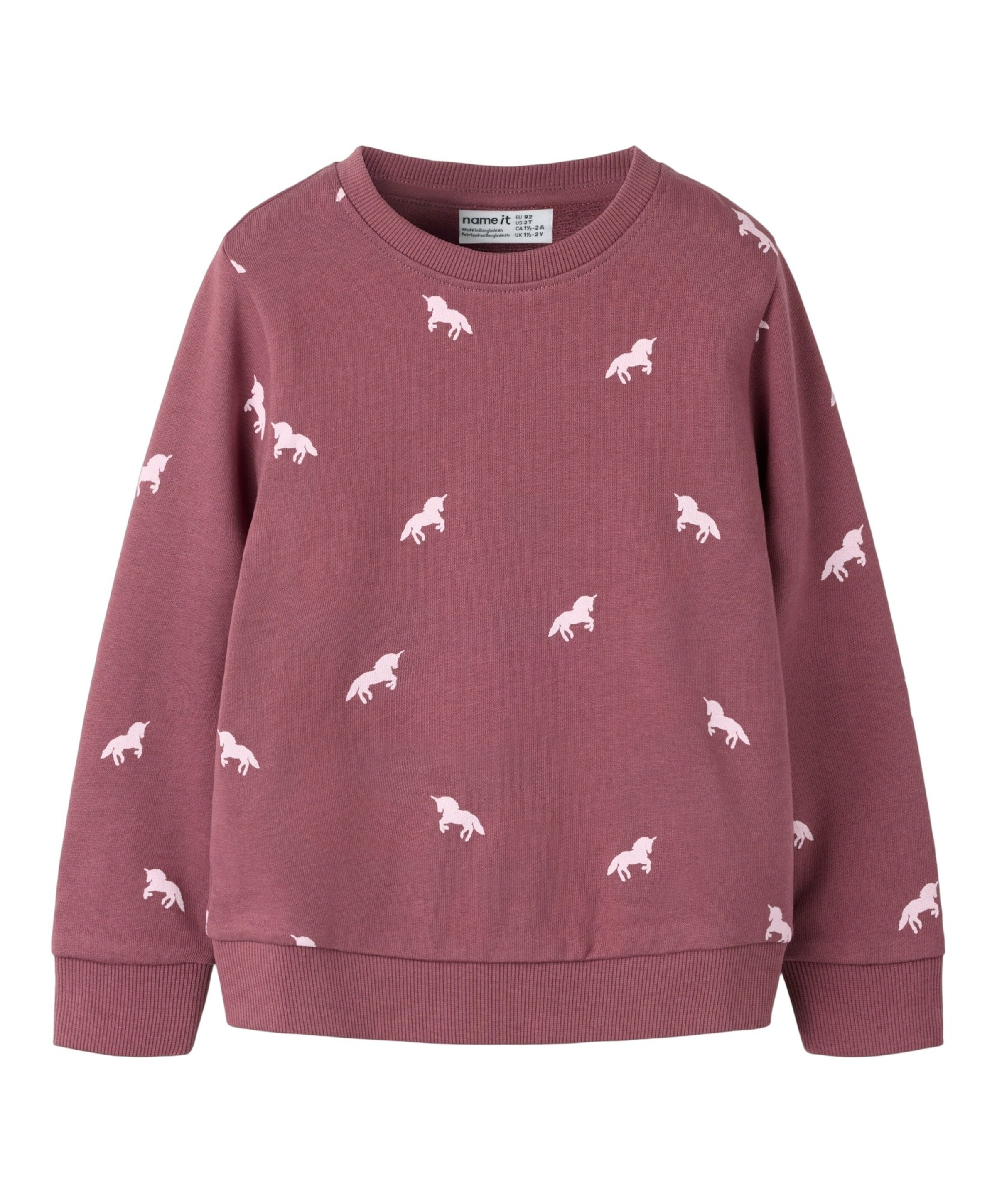 Name it Meisjes sweater bordeaux