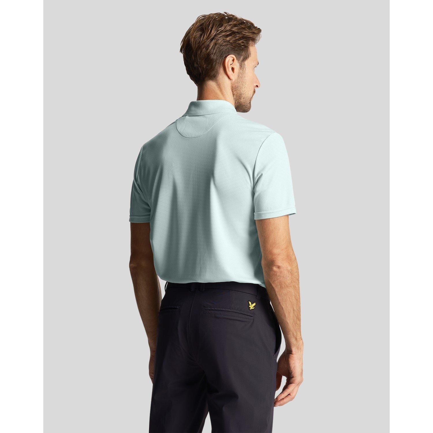 Lyle and Scott Golf Microstripe Polo Shirt
