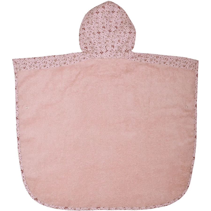 WÖRNER SÜDFROTTIER Badeponcho Lamas altrosa 60 x 75 cm