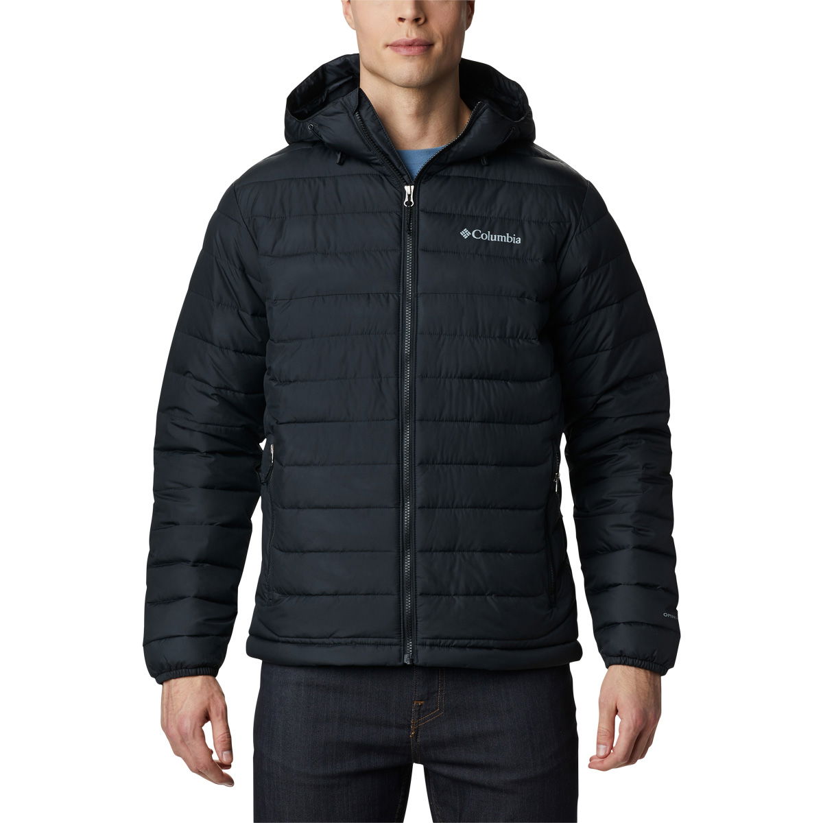 Columbia Powder Lite Hooded Vinterjakke Herre