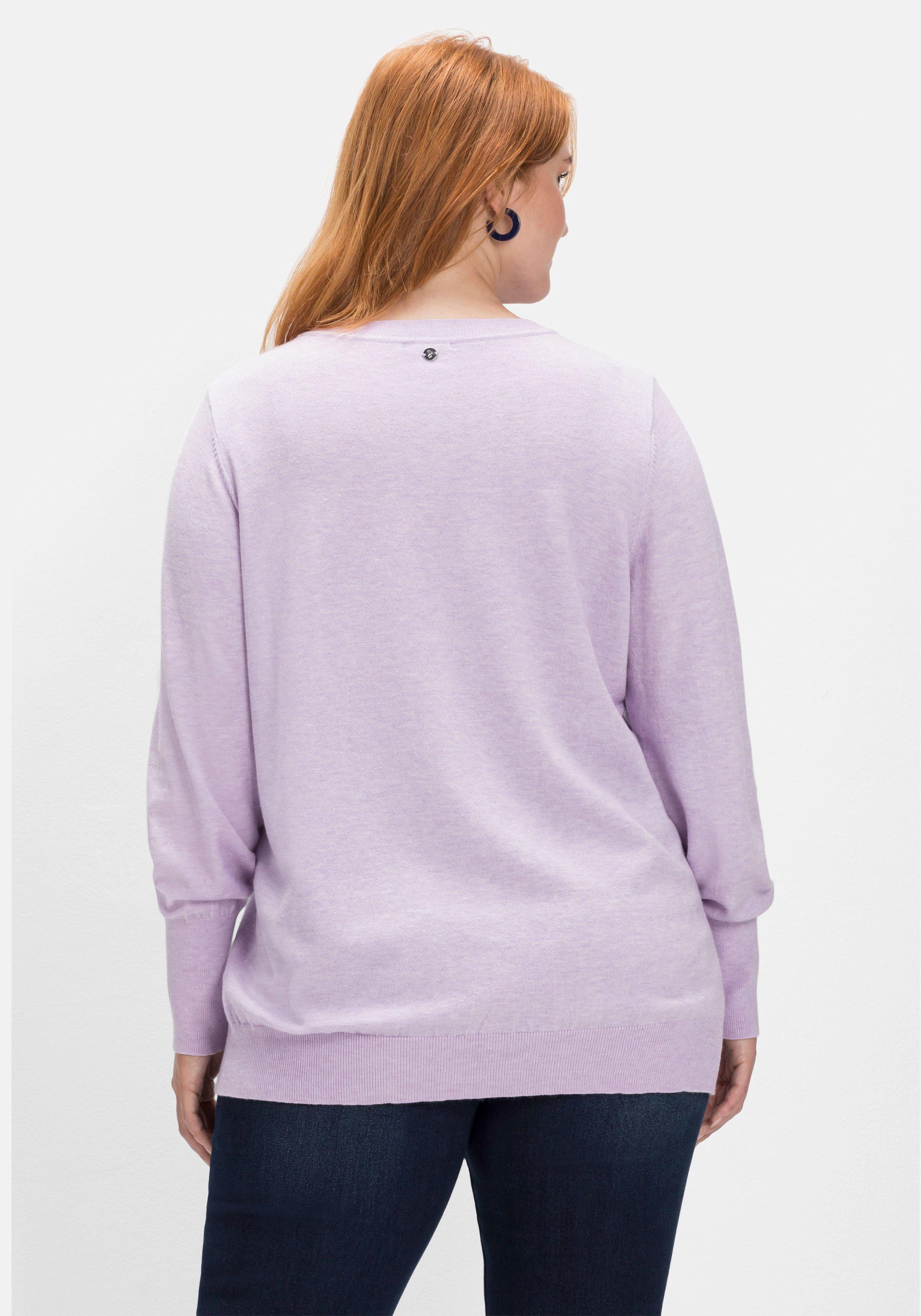 Pullover mit Ajourmusterdetails