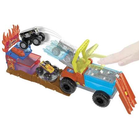 Hot Wheels Monster Trucks Arena World: 5-Alarm-Rettungsaktion