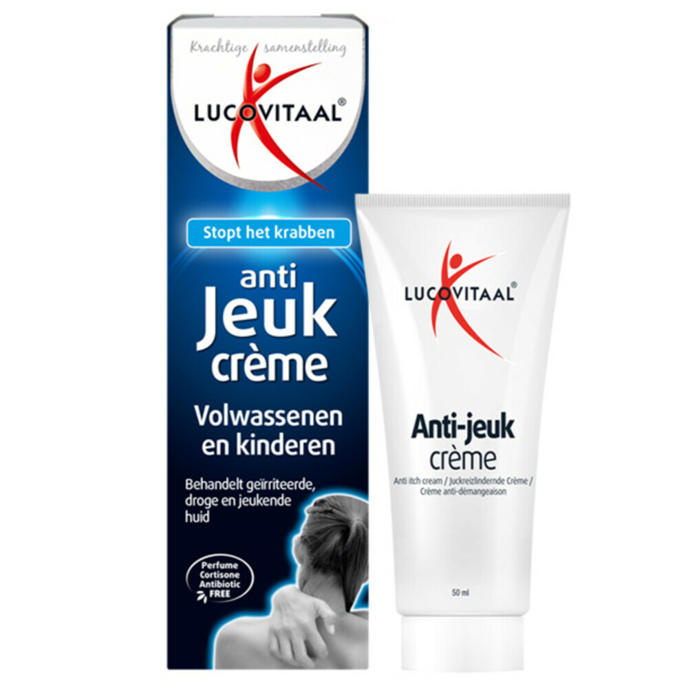 2x Lucovitaal Anti-Jeuk Crème 50 ml