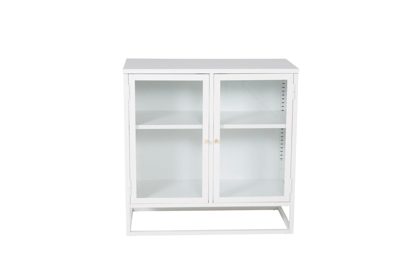 FjÃ´rd - Vitrinekastje Wit - 85x85cm - Bakal