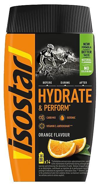 ISOSTAR - BOISSON POUDRE HYDRATE PERFORM ORANGE 560 G