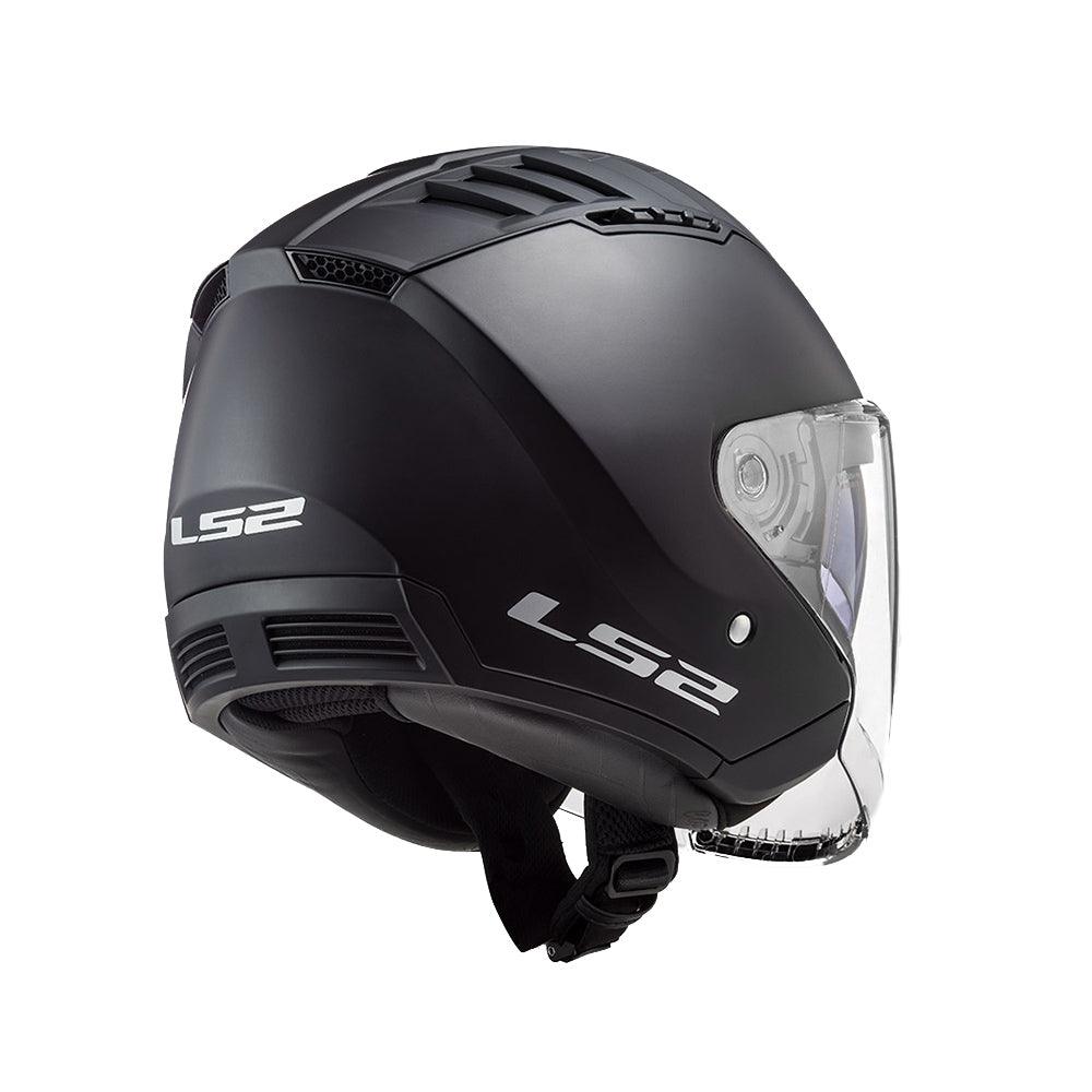 Casque Moto Jet LS2 Copter Matt Black